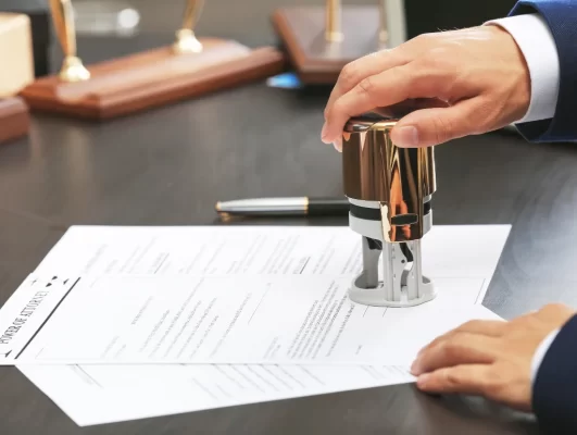 công chứng hợp đồng tách thửa