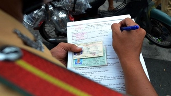 vi bằng biên bản vi phạm