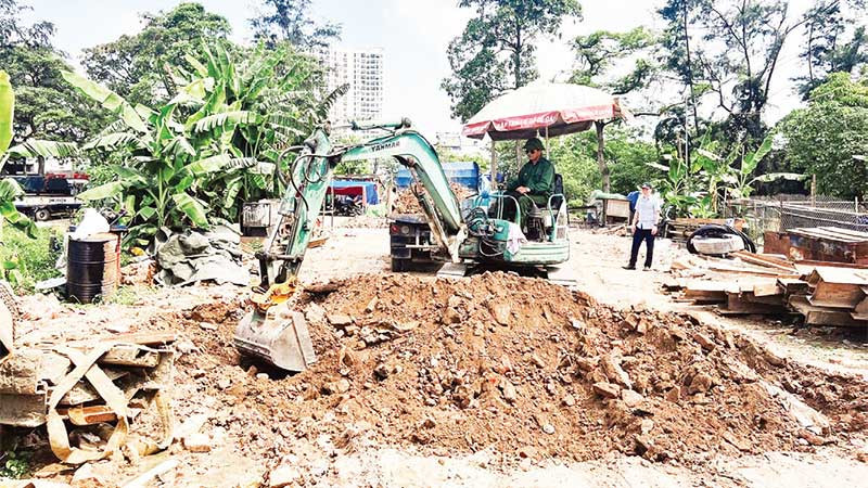 tố cáo lấn chiếm đất đai