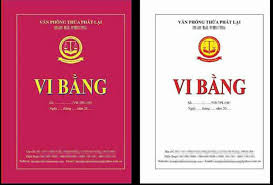 vi bằng biên bản vi phạm