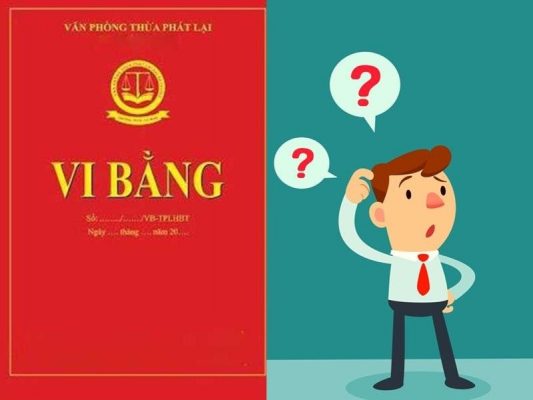 vi bằng ngoài trụ sở