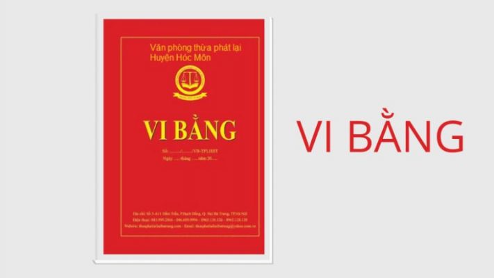 vi bằng tranh chấp lối đi